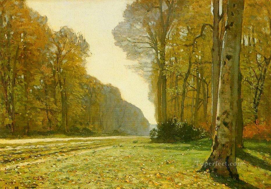 Le Pave de Chailly Claude Monet scenery Oil Paintings